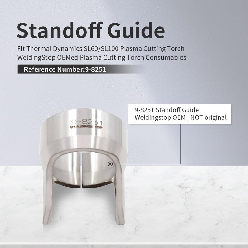 WeldingStop 9-8251 Standoff Guide fit Cutmaster 52 Thermal Dynamics SL60 SL100 Torch Consumables 1pc - Image 2